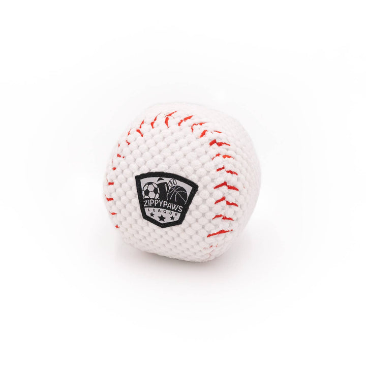 SportsBallz - Baseball - Plush Dog Toy