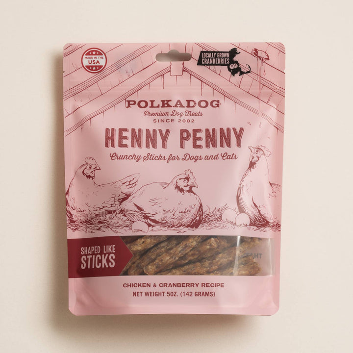 Henny Penny Crunchy Sticks for Dogs & Cats (5oz)